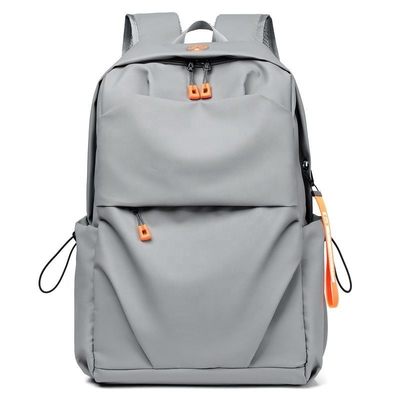 Anti zaino di furto di Grey Waterproof Travel Laptop Backpack con il porto di carico del Usb