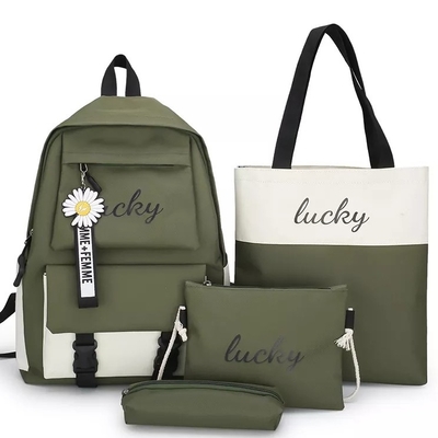 La borsa di scuola multifunzionale dei bambini ha messo 5 in 1 studente impermeabile Bag a 1,37 pollici