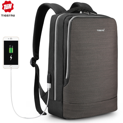 Vendita all'ingrosso di carico del Usb di nuovo di stile di T-B3331A di viaggio del computer portatile furto all'aperto dello zaino anti