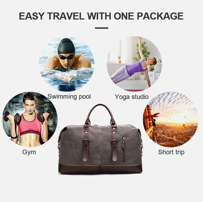 Tela della borsa di Duffle di affari della palestra di viaggio della borsa degli uomini impermeabili di sport