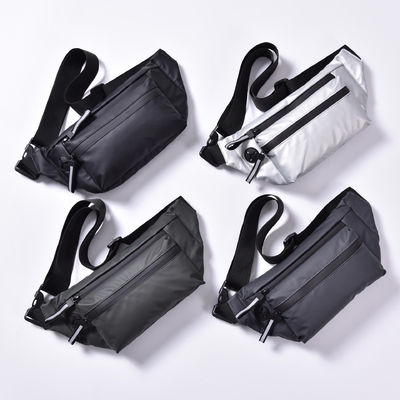 Sacchetto Bum Bag Zipper Custom Logo leggero della borsa della vita di sport del tessuto