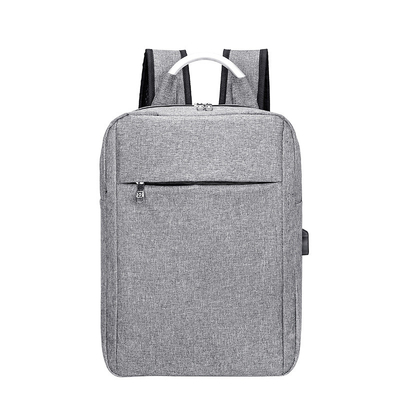 Zaino impermeabile del computer portatile della borsa di affari di modo su ordinazione di logo con la borsa di scuola di carico del usb