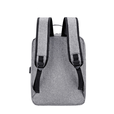 Zaino impermeabile del computer portatile della borsa di affari di modo su ordinazione di logo con la borsa di scuola di carico del usb