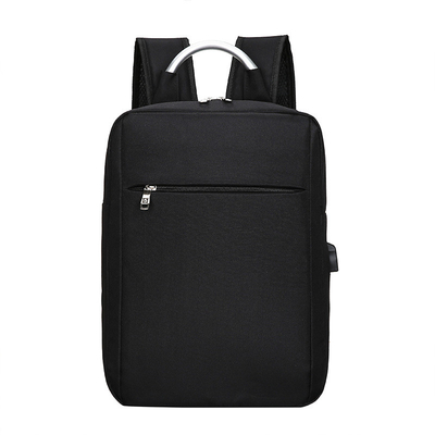 Zaino impermeabile del computer portatile della borsa di affari di modo su ordinazione di logo con la borsa di scuola di carico del usb