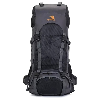 60L zaino di campeggio impermeabile blu di scalata di montagna dello zaino BSCI