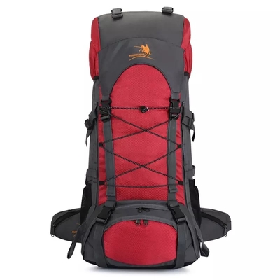 60L zaino di campeggio impermeabile blu di scalata di montagna dello zaino BSCI