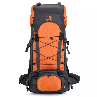 60L zaino di campeggio impermeabile blu di scalata di montagna dello zaino BSCI