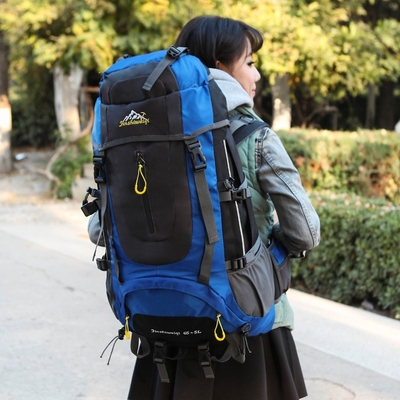 azo impermeabile d'escursione leggero dello zaino di trekking di Packable dello zaino 45L libero