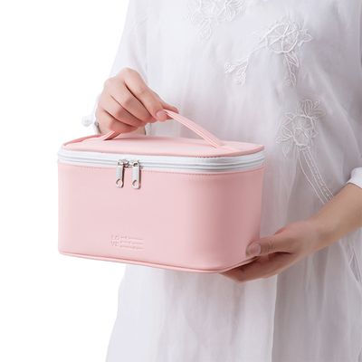 Unità di elaborazione portatile che appende la borsa d'attaccatura impermeabile sveglia cosmetica dell'articolo da toeletta delle signore di borsa