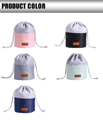 Multi funzione che appende il portatile cosmetico di viaggio della borsa del cilindro cosmetico della borsa