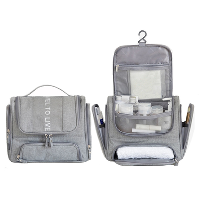 Organizzatore Travel Kit With Hook Bathroom Accessories di Gray Hanging Cosmetic Bag Makeup