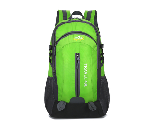 40L zaino di campeggio impermeabile arancio di viaggio dello zaino 55cm con il foro della tassa di USB