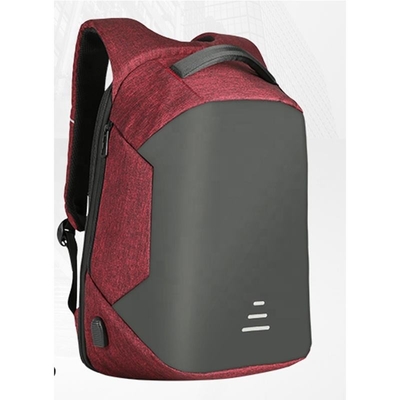 Zainhi della prova dell'acqua dello zaino BSCI del computer portatile di affari di Borgogna con USB
