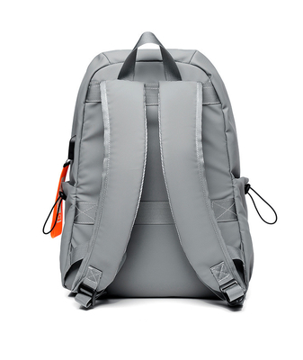 Anti zaino di furto di Grey Waterproof Travel Laptop Backpack con il porto di carico del Usb