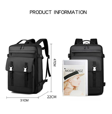 porto impermeabile del caricatore di USB dello zaino della scuola di iso dello zaino di affari di viaggio di 31x22x47cm