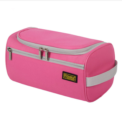 Organizzatore d'attaccatura Waterproof Travel di trucco della borsa dell'articolo da toeletta del giro di forma del barilotto
