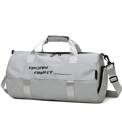 Borsa di Duffle su ordinazione degli uomini di borsa della palestra di viaggio con il compartimento della scarpa all'aperto