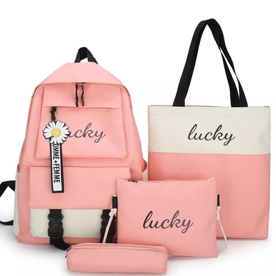 La borsa di scuola multifunzionale dei bambini ha messo 5 in 1 studente impermeabile Bag a 1,37 pollici