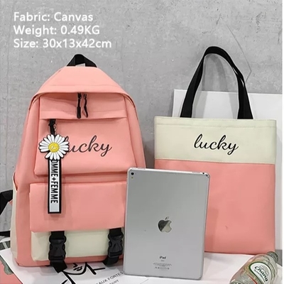 La borsa di scuola multifunzionale dei bambini ha messo 5 in 1 studente impermeabile Bag a 1,37 pollici