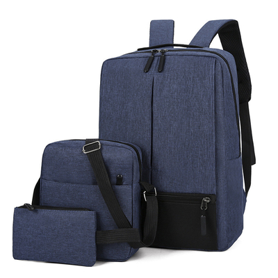 lo zaino del computer portatile del lavoro degli uomini 3pc ha messo lo zaino astuto di viaggio ha messo unisex