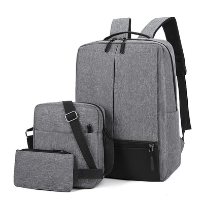 lo zaino del computer portatile del lavoro degli uomini 3pc ha messo lo zaino astuto di viaggio ha messo unisex
