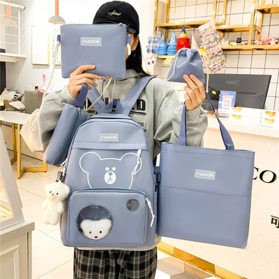 Le ragazze dello zaino di viaggio la borsa di scuola che del computer portatile mette gli zainhi inscatolano la Cina Colourful 2022
