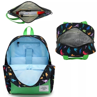 La borsa del pranzo dello zaino dei bambini mette le borse di scuola di viaggio 2022 di Dinosaur New Arrival dello studente del ragazzo