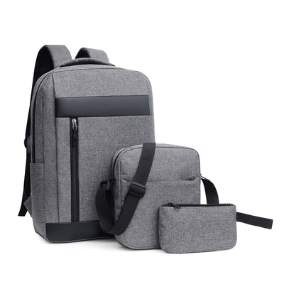 Lo zaino unisex nero del ODM fissa l'affare 3 a 1 scuola dell'insieme dello zaino del computer portatile