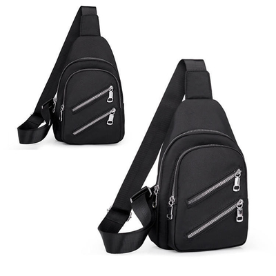 9,7&quot; borsa inter- USB dell'imbracatura della spalla del panno uno di Oxford della borsa dell'imbracatura del corpo della multi tasca