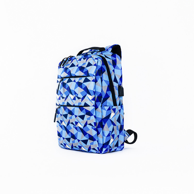 Lo zaino di nylon del computer portatile delle signore ha messo la borsa di scuola impermeabile di 3 pezzi