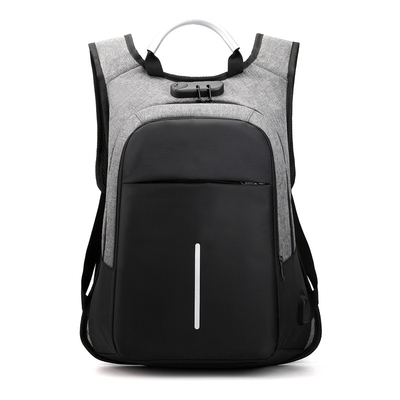 Anti borsa 38cm viaggio del computer portatile di furto dell'ufficio BSCI e zainhi di svago