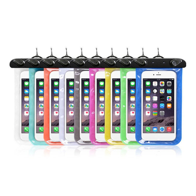 Borsa asciutta del telefono universale mobile impermeabile del sacchetto del PVC per gli accessori del telefono