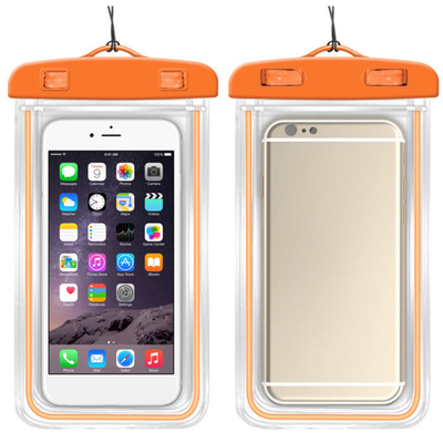 Borsa asciutta del telefono universale mobile impermeabile del sacchetto del PVC per gli accessori del telefono