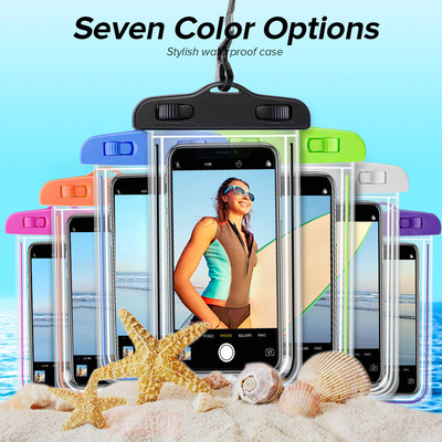 Borsa di galleggiamento universale della cassa impermeabile del telefono di Lanyard Waterproof Cell Phone Pouch