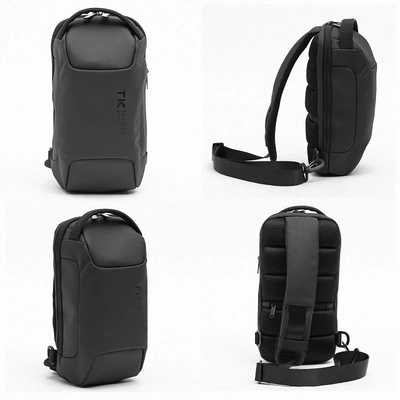 borsa a tracolla ricoprente del corpo dell'incrocio di svago del Odm dello Zaino del computer portatile di inverso 1200d