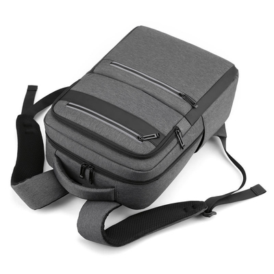 Gli zainhi a 15,6 pollici del computer portatile di affari impermeabilizzano lo zaino di viaggio con il Usb 28*16*42 cm