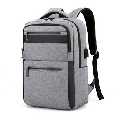 Gli zainhi a 15,6 pollici del computer portatile di affari impermeabilizzano lo zaino di viaggio con il Usb 28*16*42 cm