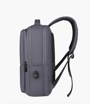 Zaino impermeabile casuale del computer portatile di furto del poliestere 0.44m della borsa del computer portatile del ODM anti
