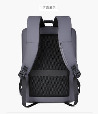 Zaino impermeabile casuale del computer portatile di furto del poliestere 0.44m della borsa del computer portatile del ODM anti