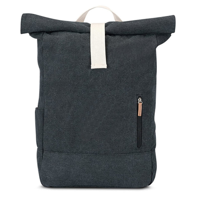 Zaino robusto del computer portatile di Rolltop di rotolo di RPET dello zaino d'annata della cima impermeabile