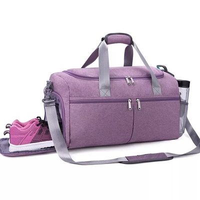 18&quot; anti borsa di Duffle della borsa di viaggio di furto della palestra con la tasca bagnata del compartimento della scarpa