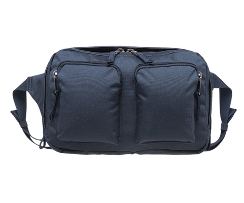 Borsa su ordinazione di lusso Fanny Pack Waist Pouch Bag della cinghia dei blu navy per le signore