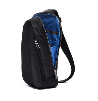 Borsa inter- del petto del corpo della vita della borsa della spalla alla moda nera del sacchetto per la palestra di viaggio impermeabile