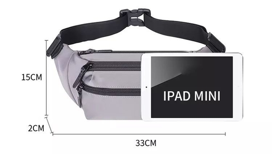 Donne su ordinazione dell'OEM Logo Running Belt Waist Bag della vita del sacchetto impermeabile all'aperto della borsa