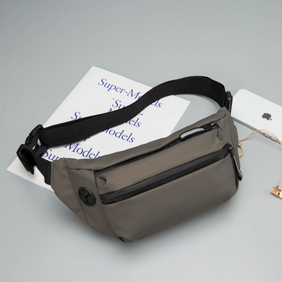 Il multiplo intasca il sacchetto unisex Fanny Pack di viaggio della borsa della cinghia di vita della vita del sacchetto di nylon della borsa