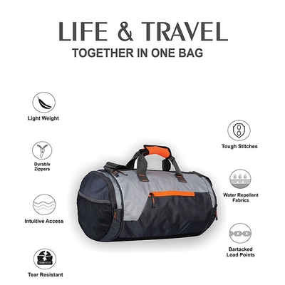 Borsa della palestra di Oxford con il giro personale compartimento della borsa di Duffle di viaggio della scarpa