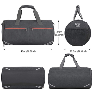 Borsa di Duffle leggera della palestra dell'anti di furto di sport borsa di viaggio con la tasca bagnata del compartimento della scarpa