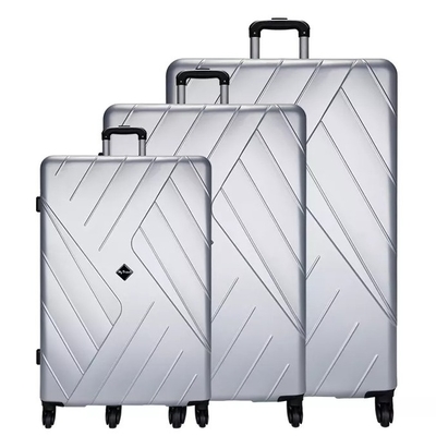 I bagagli impermeabili su ordinazione di viaggio mettono l'ABS accessorio Shell Trolley Suitcase dura