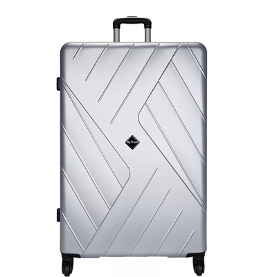 I bagagli impermeabili su ordinazione di viaggio mettono l'ABS accessorio Shell Trolley Suitcase dura