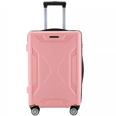 Poliestere che allinea duro Shell Luggage Set 24&quot; pc pp Carry On della serratura 3 dei bagagli di Tsa della valigia del carrello